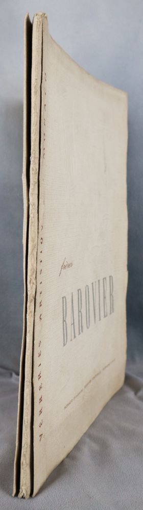 VERRERIES ARTISTIQUES DES FRÈRES BAROVIER - MAÎTRES VERRIERS DE VENISE - 1952 - COUVERTURE