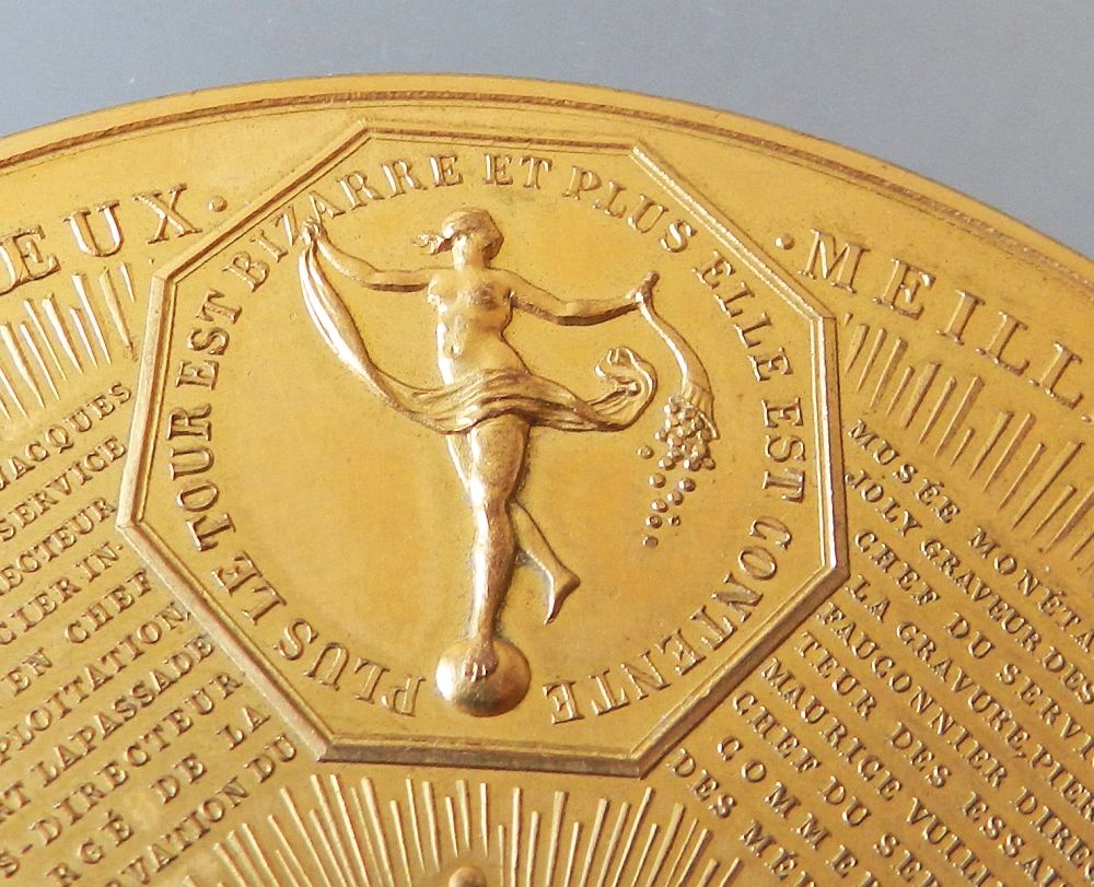 MEDAILLE BRONZE MONNAIE de PARIS VERLAINE HOMMAGE MUSIQUE CADEAU
